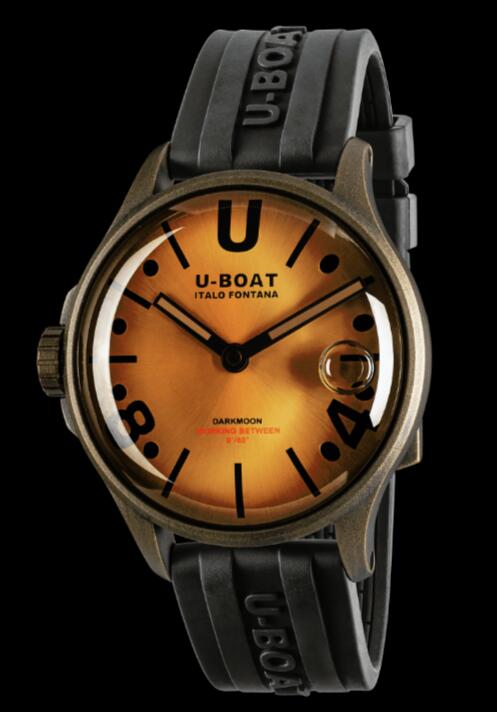 Replica U-BOAT Watch DARKMOON 44MM BR BLACK VINTAGE 9546